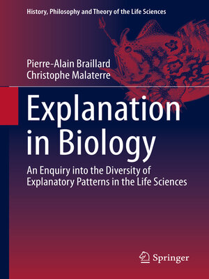 cover image of Explanation in Biology